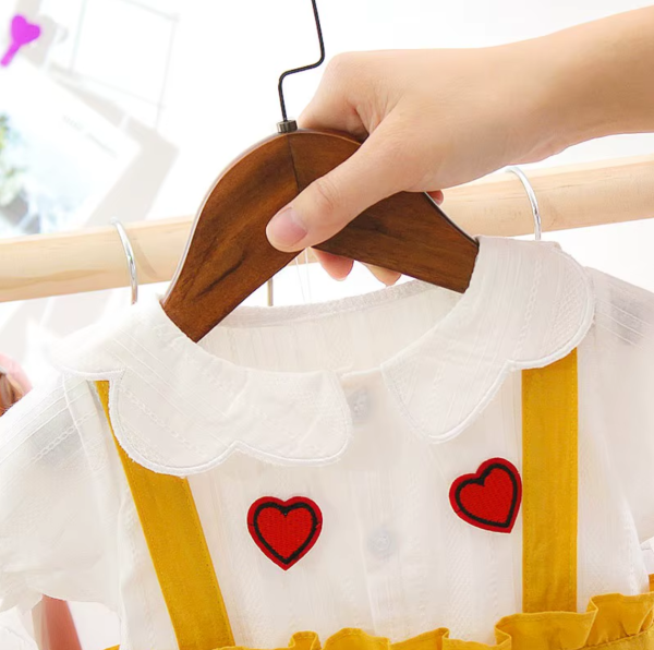 Yellow Soft Touch Comfortable Baby Girl Dress - Image 3