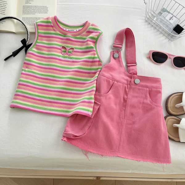 Cute Summer Pink Baby Modern Baby Girl - Image 3