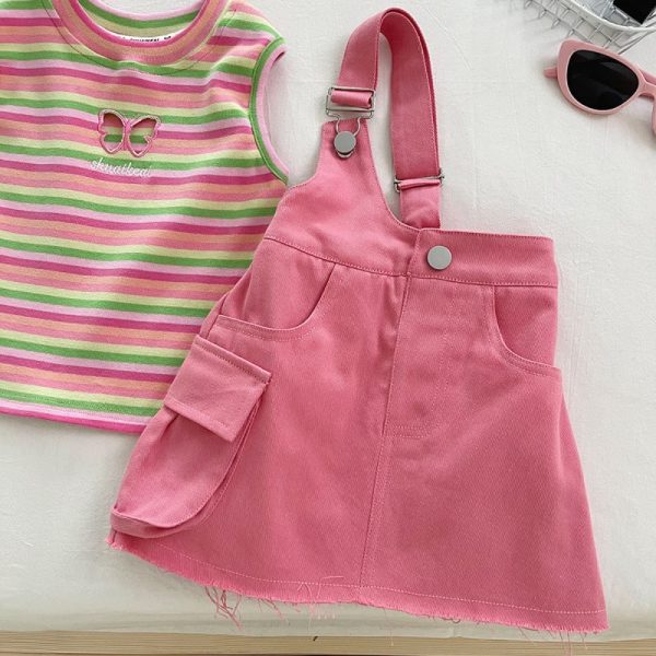 Cute Summer Pink Baby Modern Baby Girl - Image 2