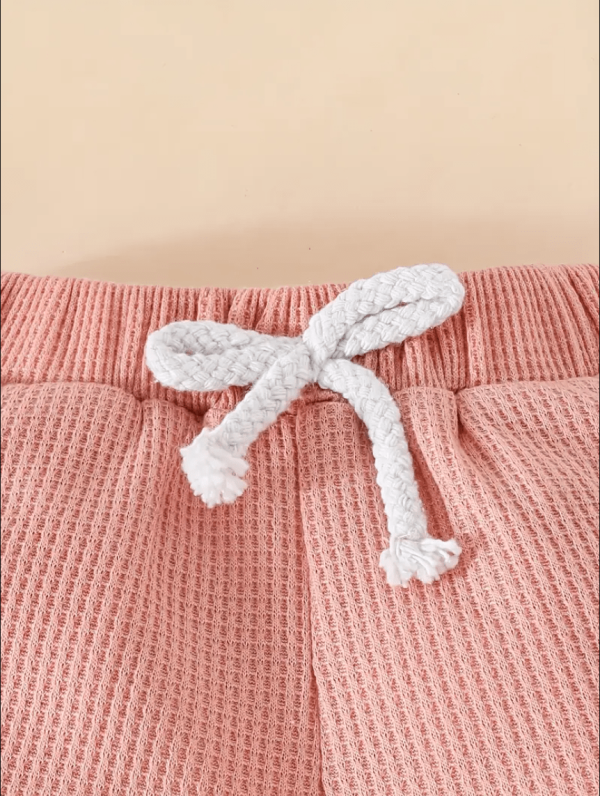 Girl Knit 2 Pcs Floral T Shirt Pant Design - Image 3