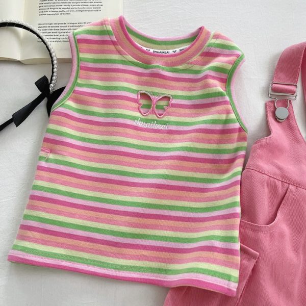 Cute Summer Pink Baby Modern Baby Girl - Image 4