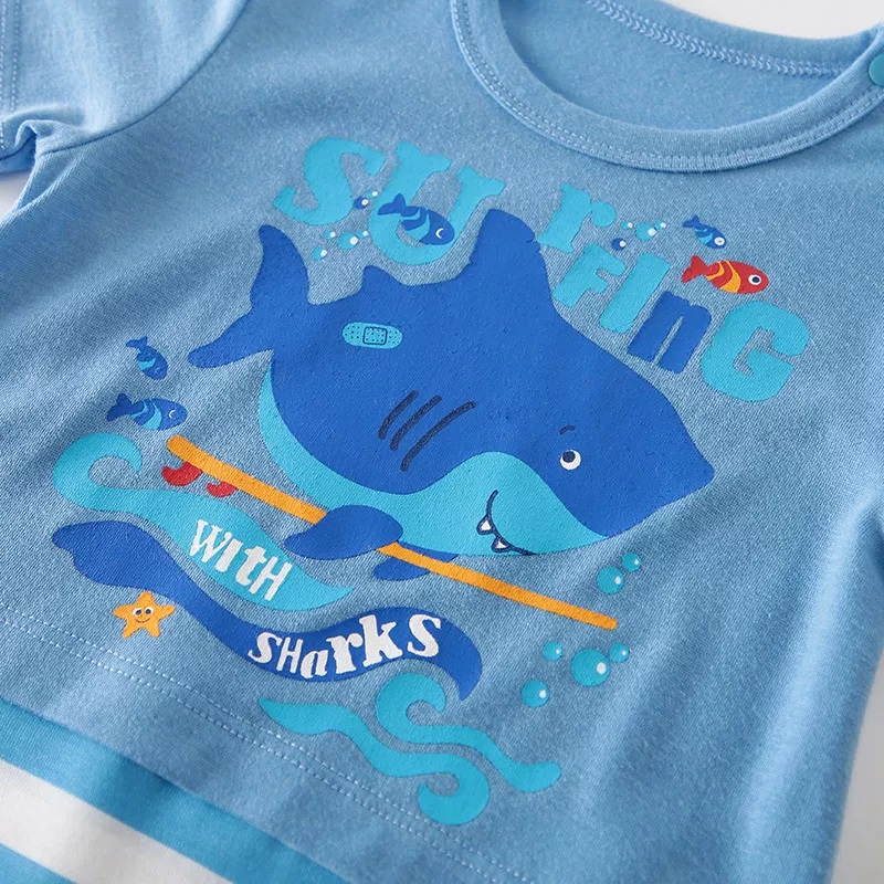 Shark Design Blue Ocean One Piece | The Kids Boutique