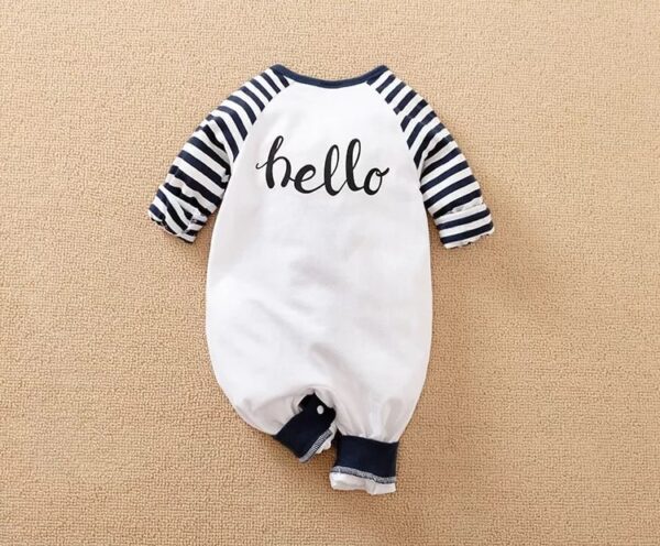 Hello Astronaut Cotton Romper Autumn/Spring - Image 2